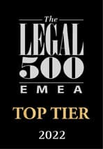 AVANTE LEGAL LEGAL 500 EMEA TOP TIER